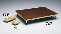 Bailey's Powder Board - Model 767 shown next to Exercise Skates Models 768 & 769